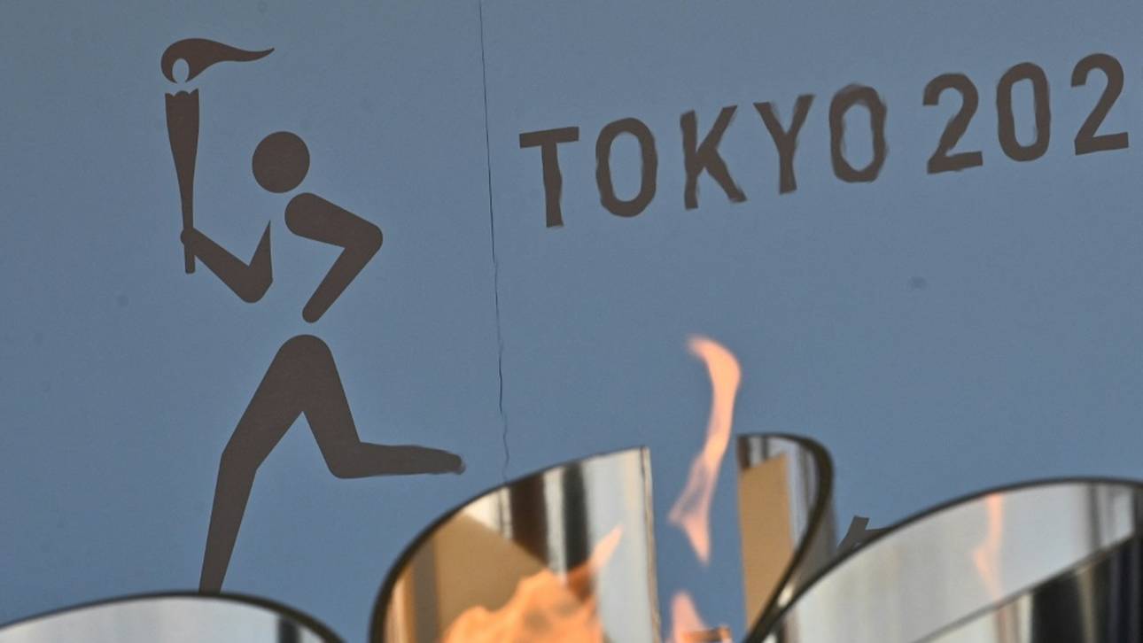 Keine Zuschauer zum Start des Fackellaufs