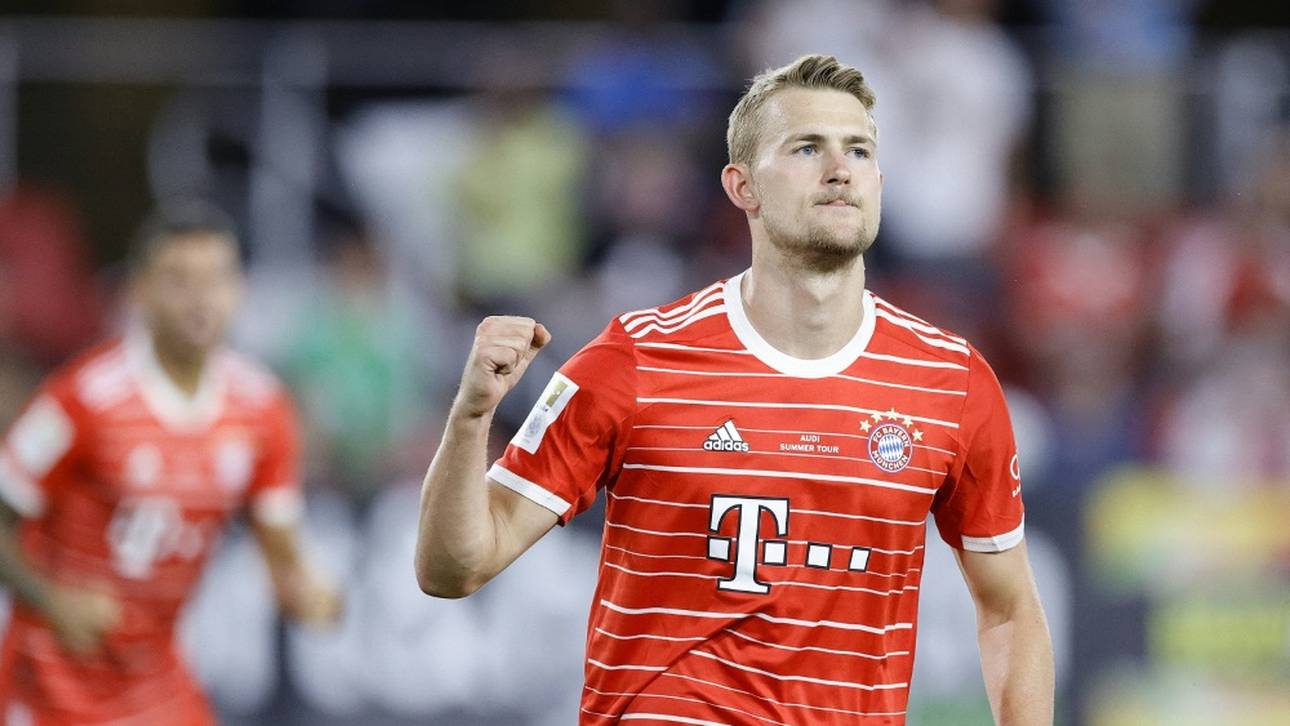 De Ligt nimmt Änderung vor