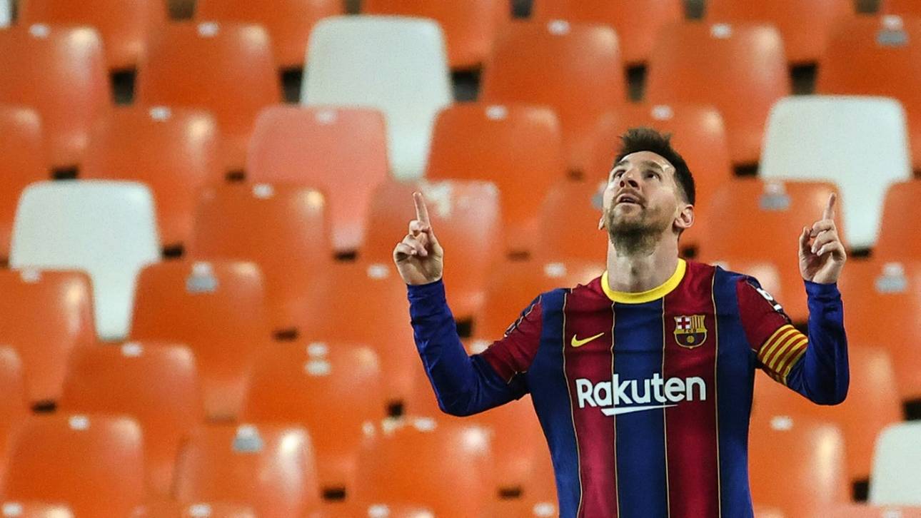 Messi hält Barca im Titelrennen