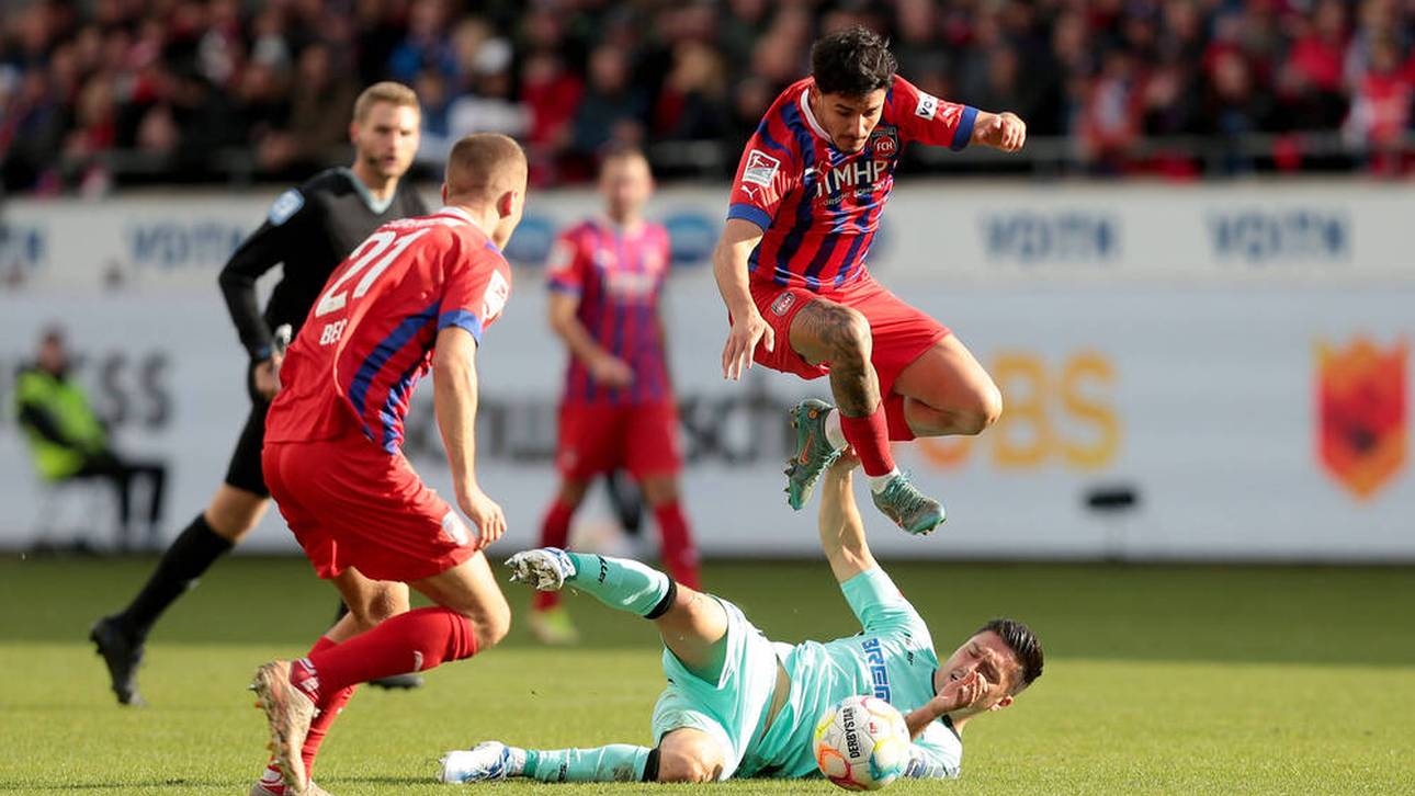 Heidenheim-Gala im Verfolgerduell