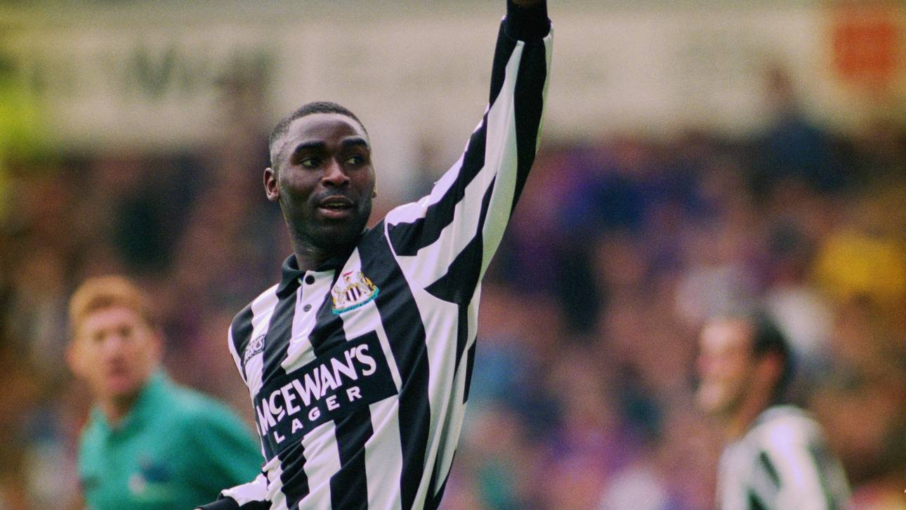 Andy Cole entwickelte sich bei Newcastle United zum Top-Stürmer