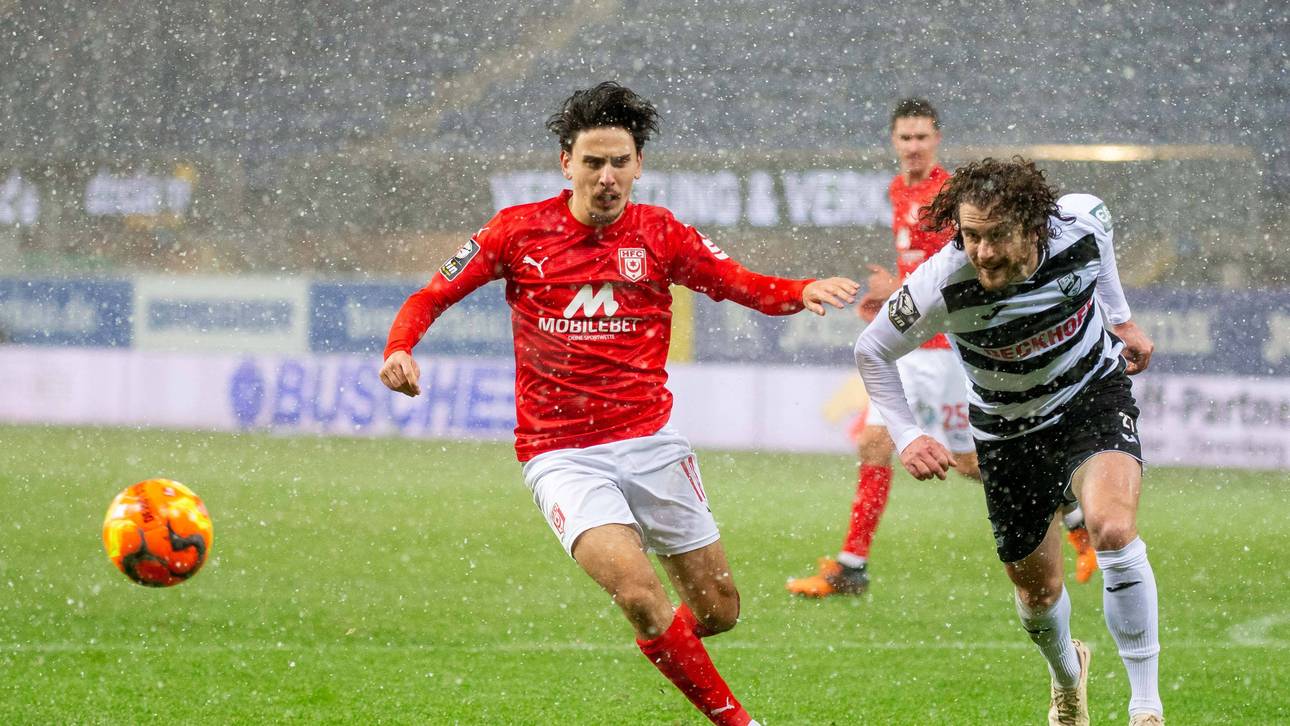 Halle erkämpft sich Remis gegen Verl