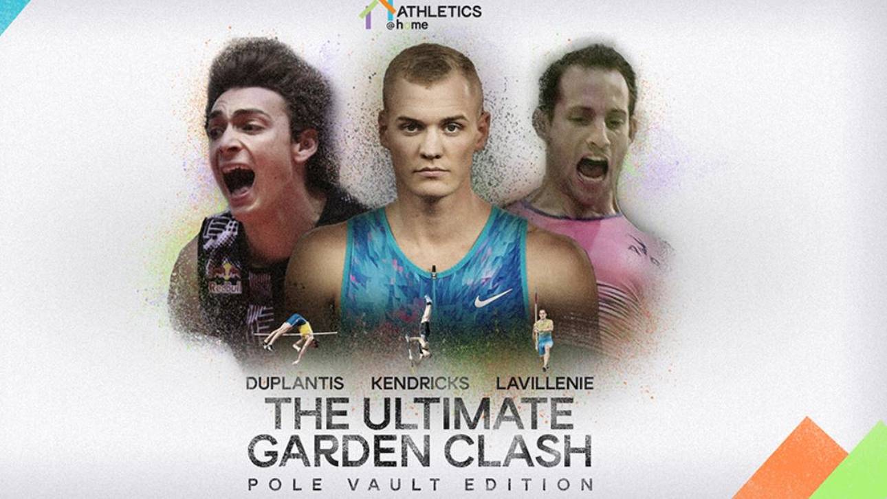 Stabhochsprung: Irrer Garten-Battle