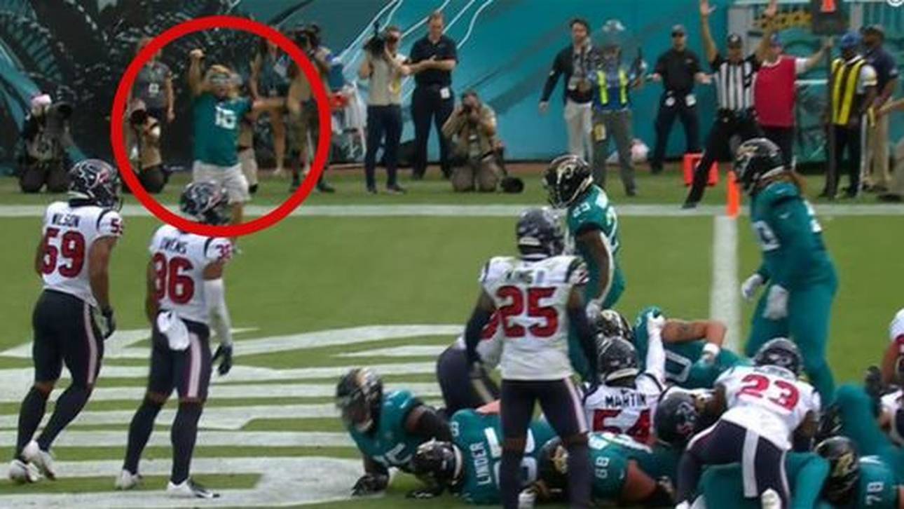 Völlig irrer Flitzer in der NFL