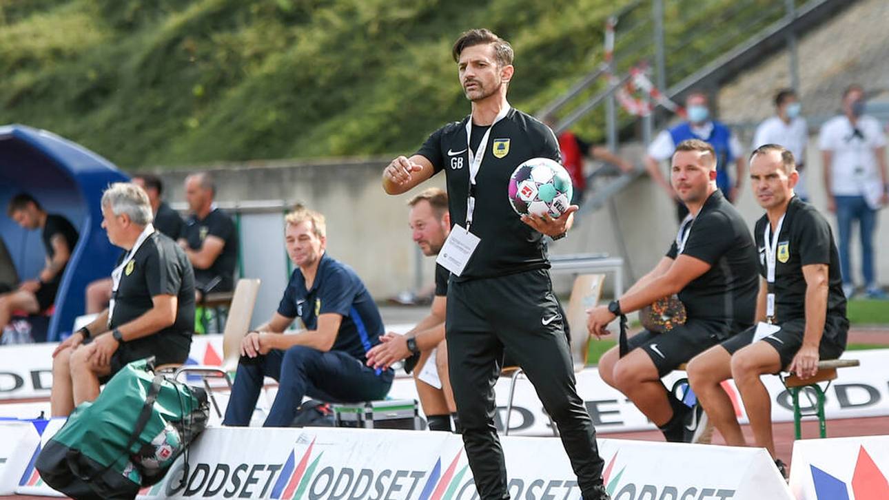 Giuseppe Brunetto ist Trainer des 1. FC Düren
