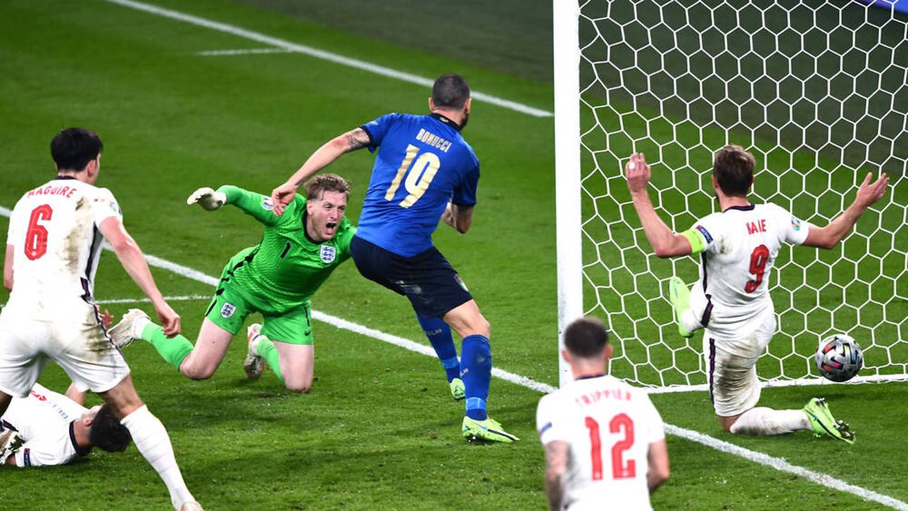 EM 2021: Shaw erzielt im Finale Rekord-Blitztor – Altersrekord von Bonucci