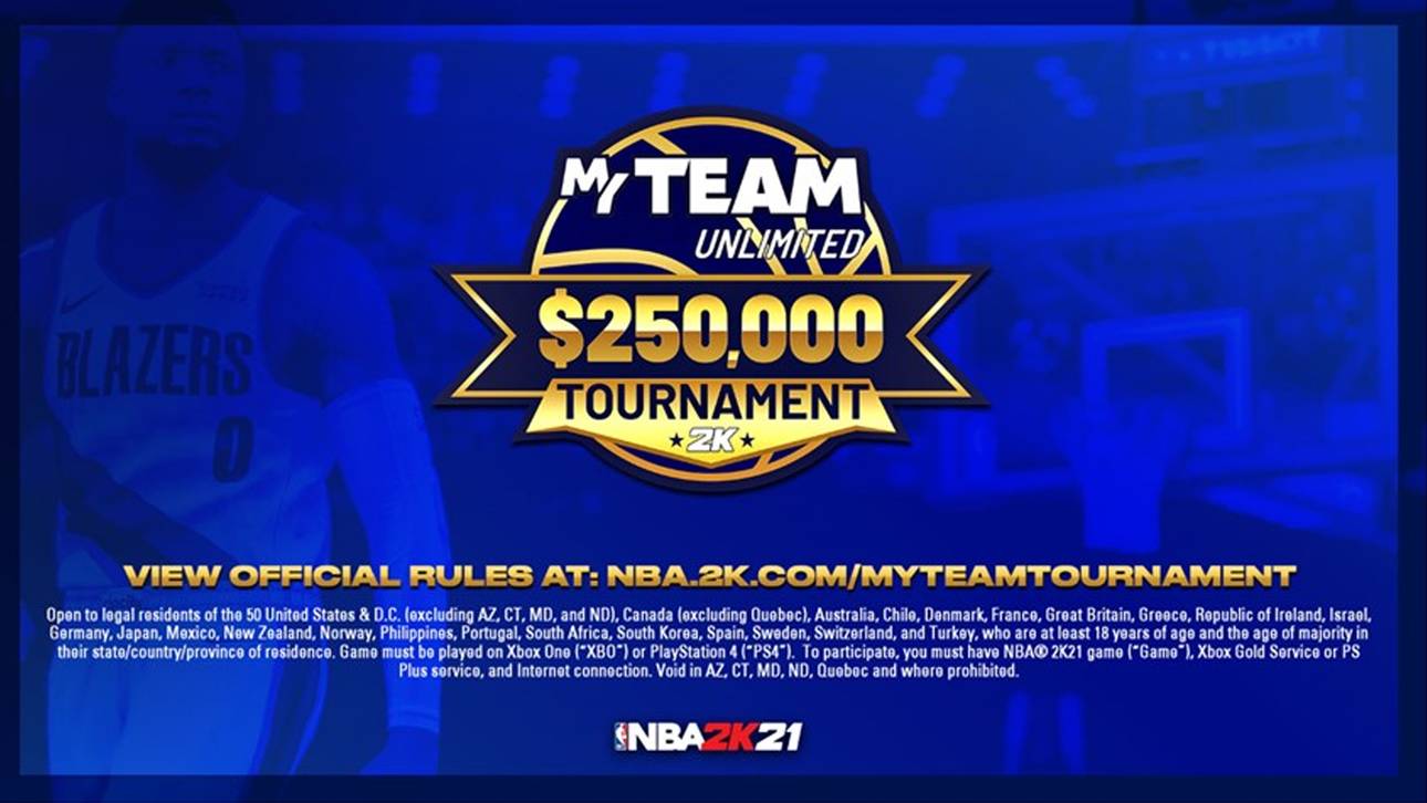 250.000 Dollar Turnier in NBA 2K21