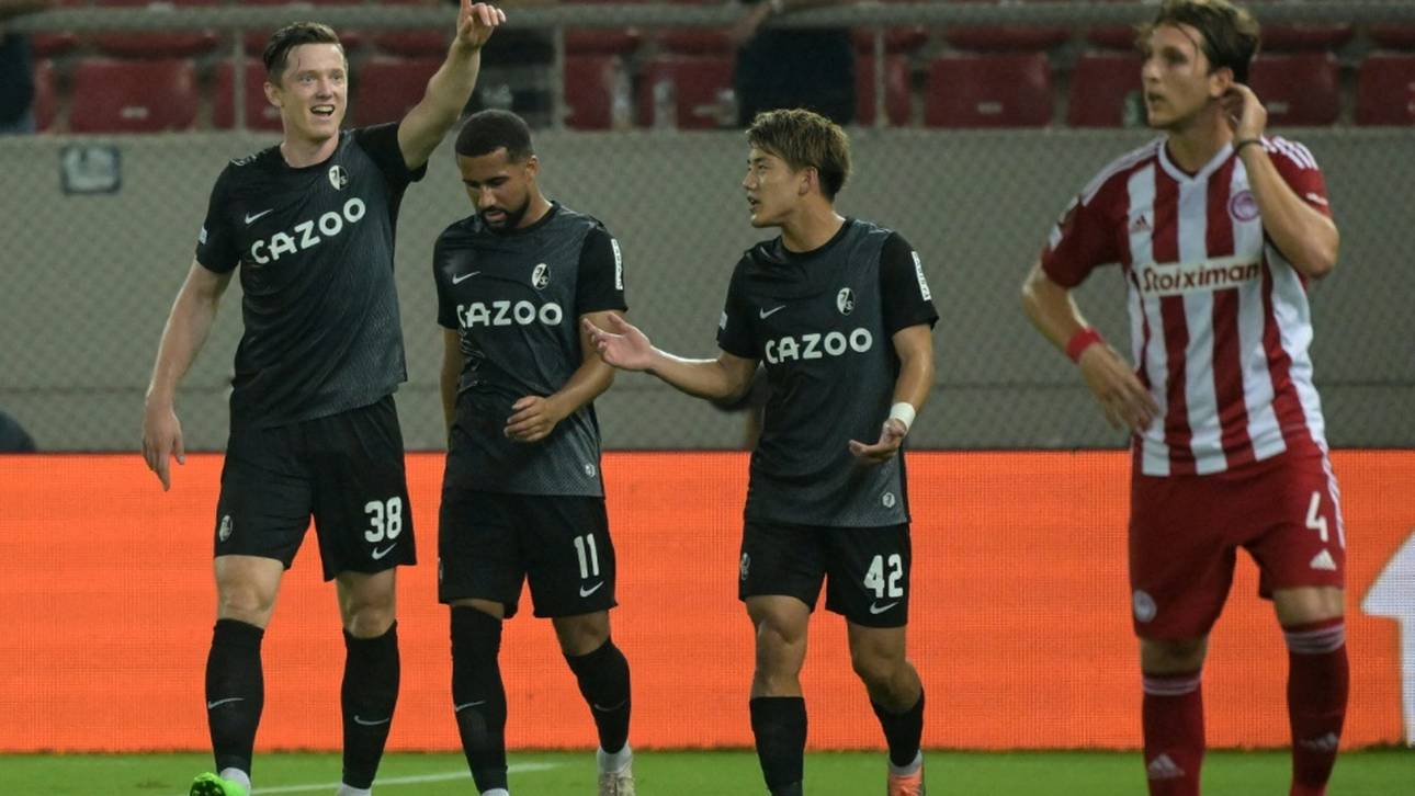 Beeindruckend souverän: Freiburg schlägt Piräus verdient