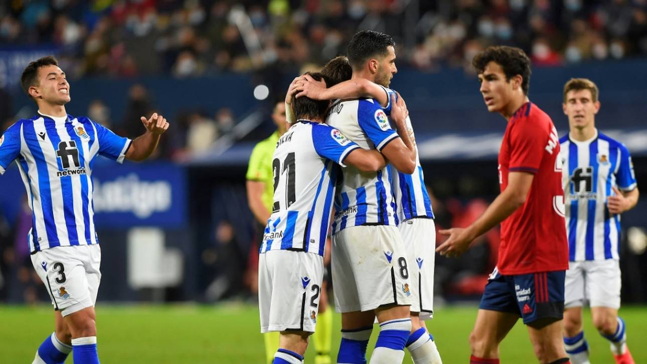 Real Sociedad wieder Tabellenführer