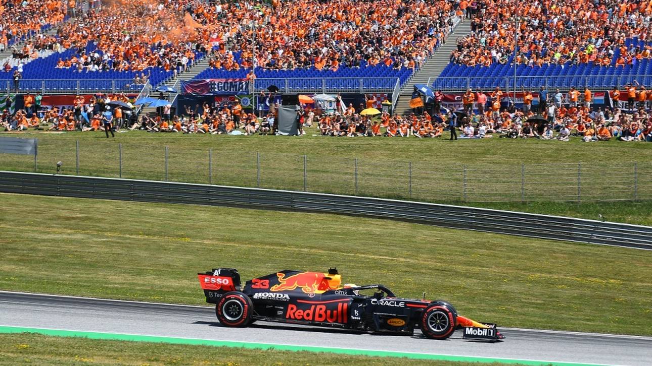 Verstappen dominiert Training klar