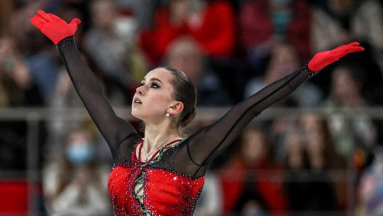 Skandal-Eisläuferin führt Russland an