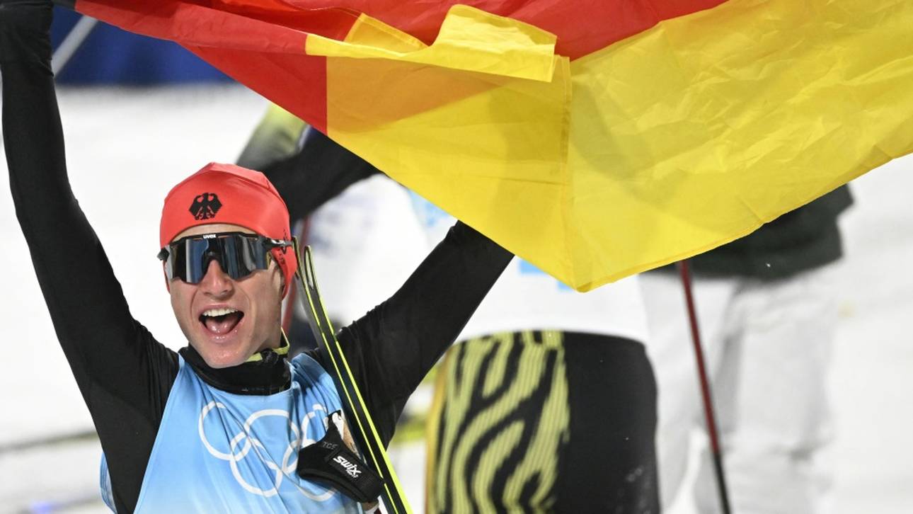 Kombinierer Geiger holt Gold von der Normalschanze