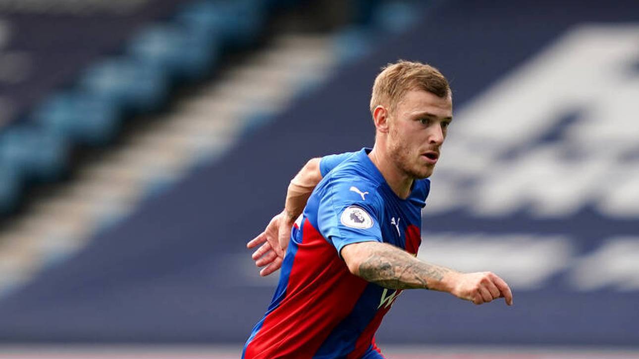 Max Meyer im Trikot von Crystal Palace