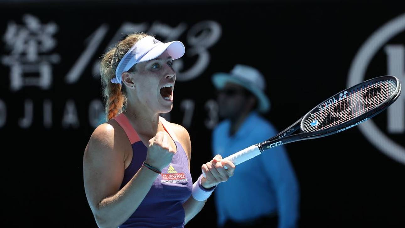 Kerber kämpft sich ins Achtelfinale