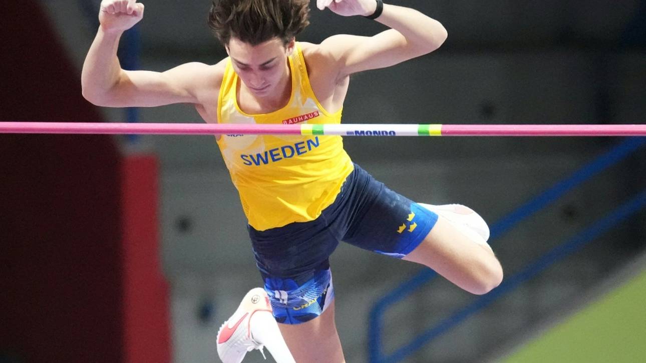 Stabhochsprung-Superstar feiert Sieg