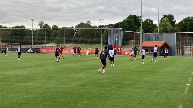 Nagelsmann unterbricht das Trainingsspiel