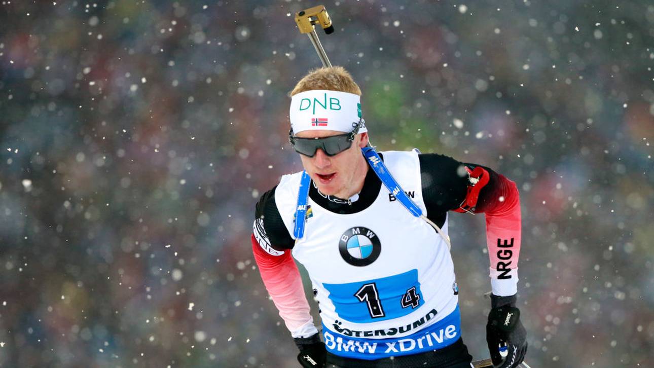 Biathlon-Star Bö bekommt Preis