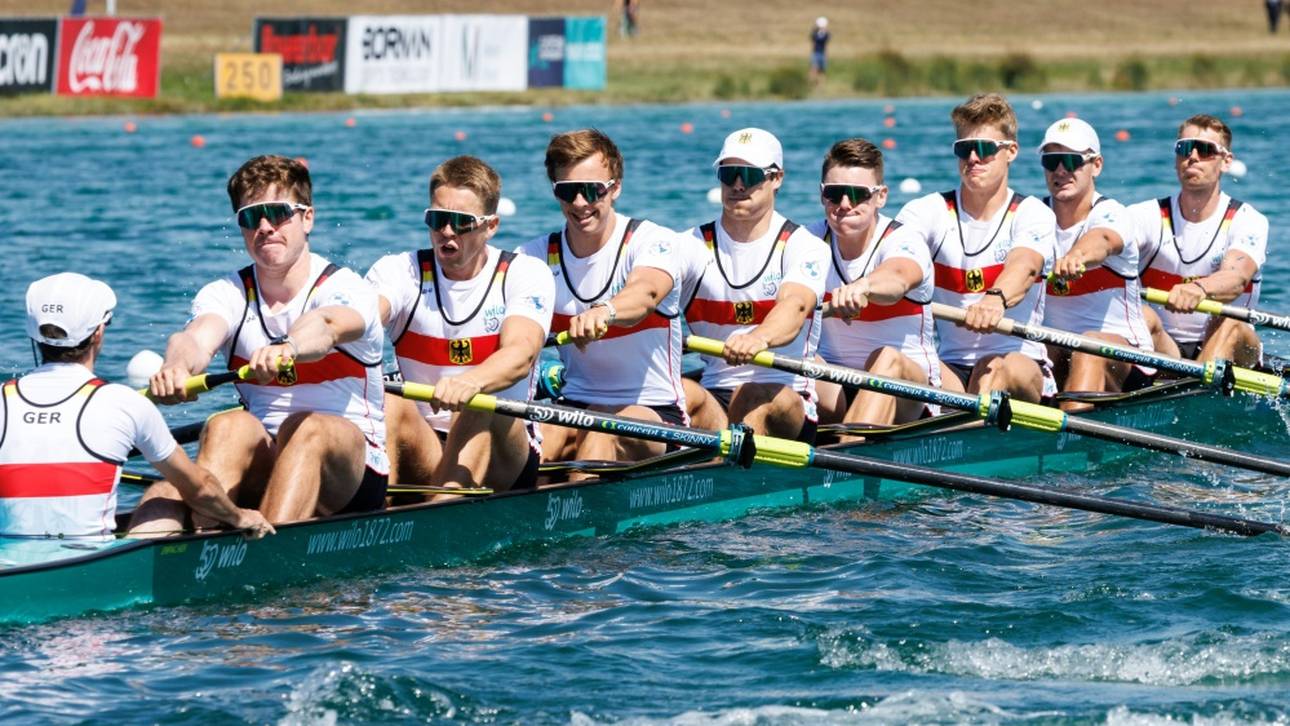 Deutschland-Achter verpasst Medaille