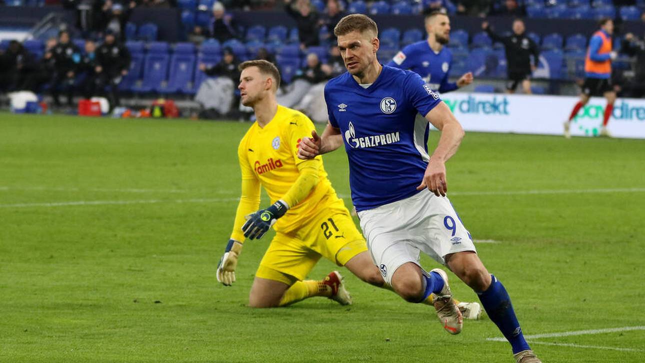 Terodde rettet Schalke einen Punkt