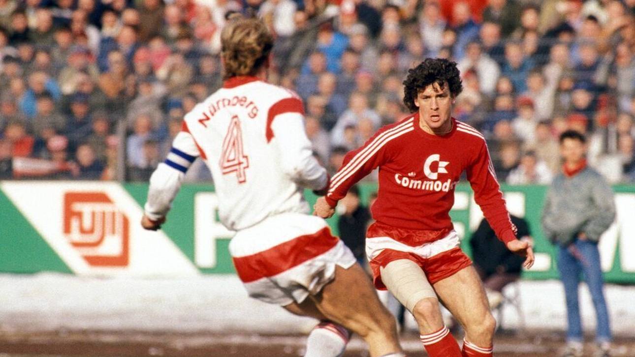 Mark Hughes (Bayern) gegen Nürnbergs Giske