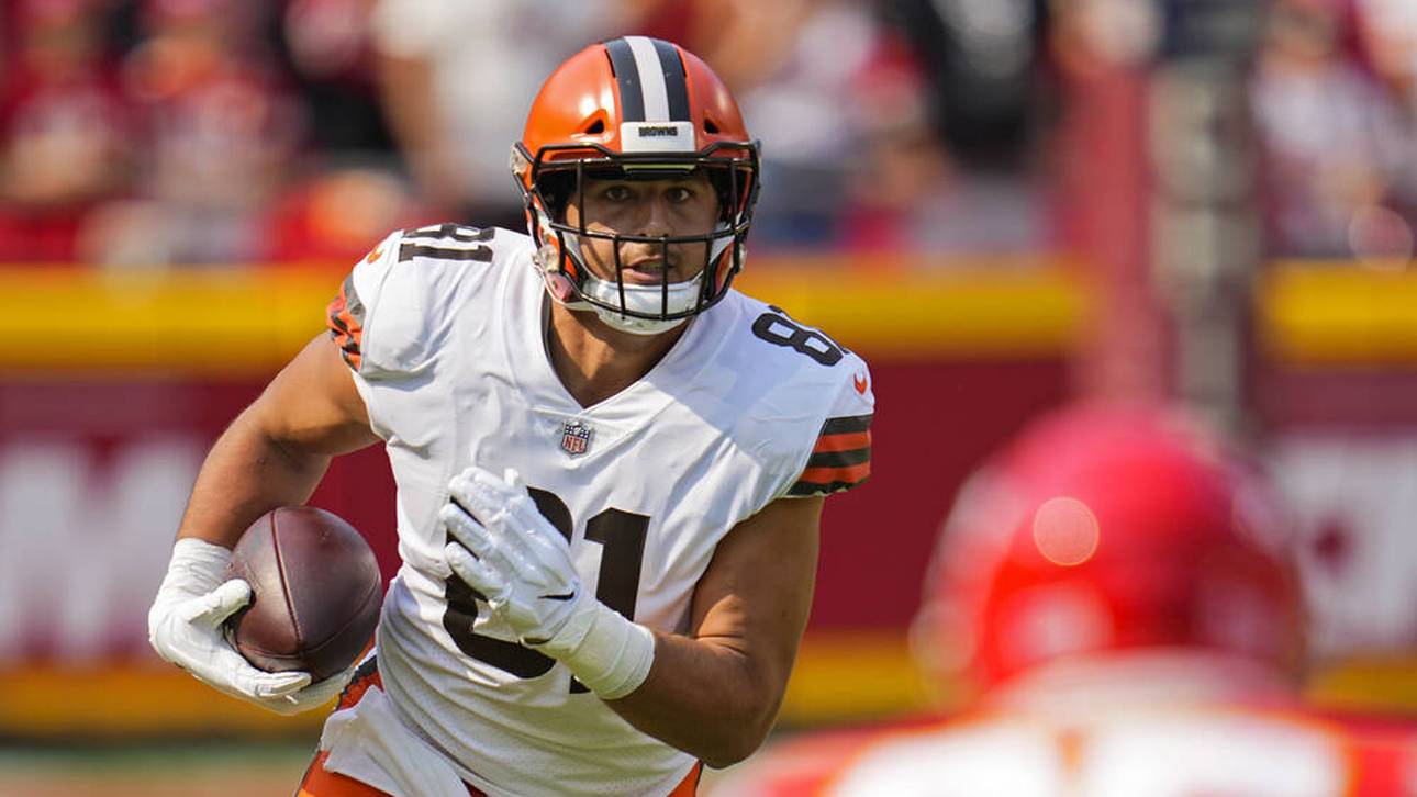 Austin Hooper bei den Cleveland Browns