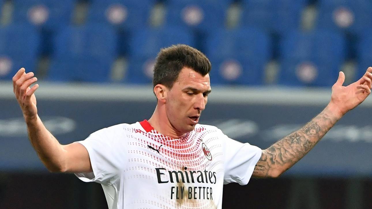 Mandzukic mit großer Geste