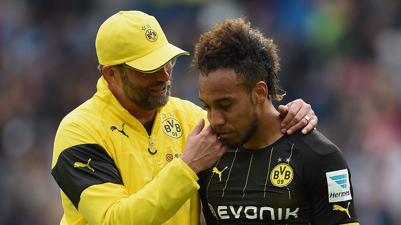 Klopp scherzt über Aubameyang