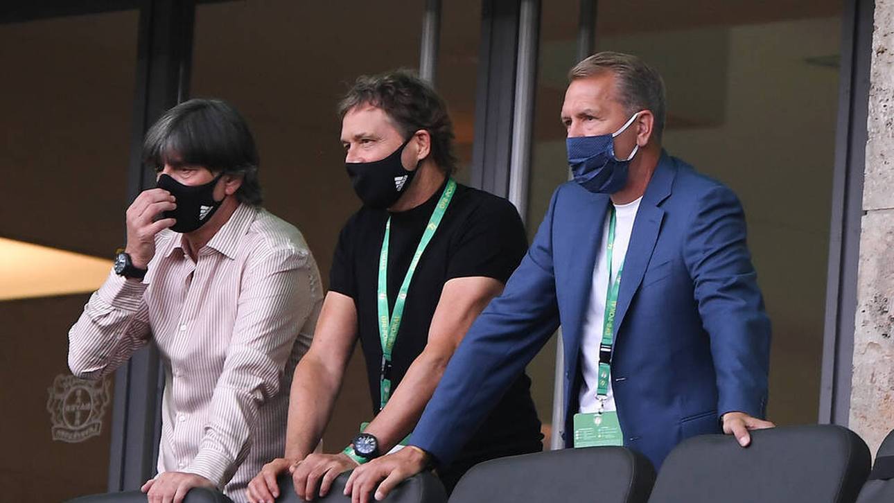 Bundestrainer Löw wieder im Stadion