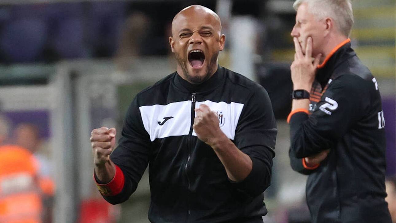 Für Vincent Kompany war RSC Anderlecht seine erste Trainerstation