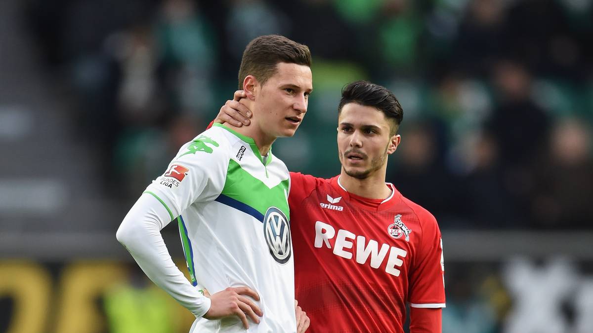 Mach dir nix draus, wir verteidigen eben gut: Leonardo Bittencourts (r.) Botschaft an Draxler?