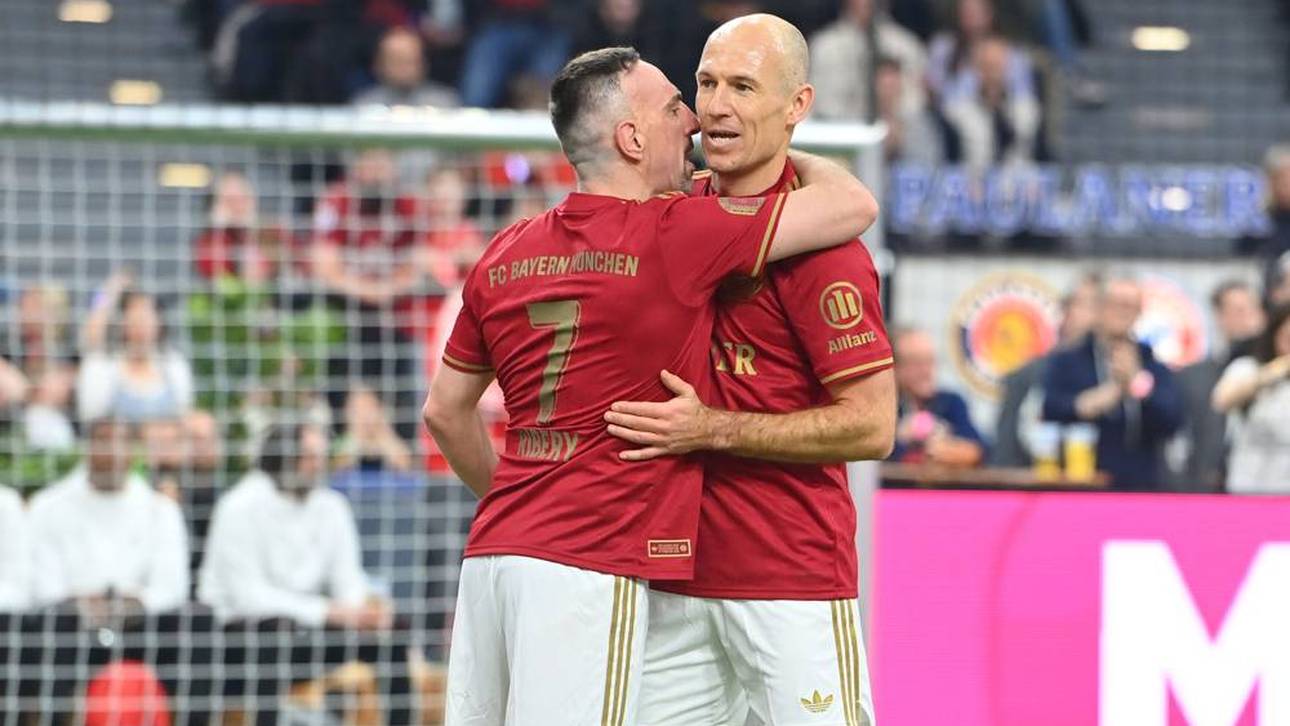 Robben schwärmt von Duo mit Ribéry