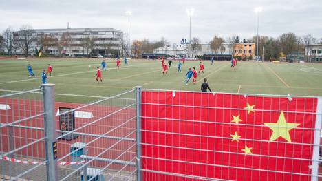Das Gastspiel von Chinas U20-Team in der Regionalliga Südwest war nur von kurzer Dauer 