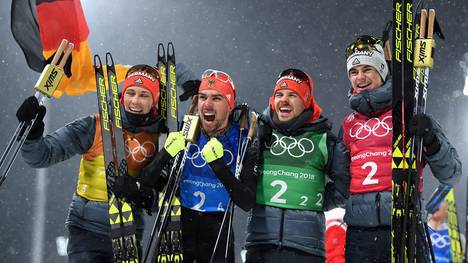 Die Nordischen Kombinierer holten im Teamwettbewerb die 13. Goldmedaille bei Olympia in Pyeongchang