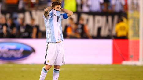 Lionel Messi erklärte seinen Rücktritt aus der Nationalmannschaft