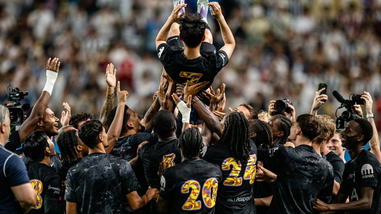 Mit den „Seoul-Mates“: Son feiert emotionalen Spurs-Abschied