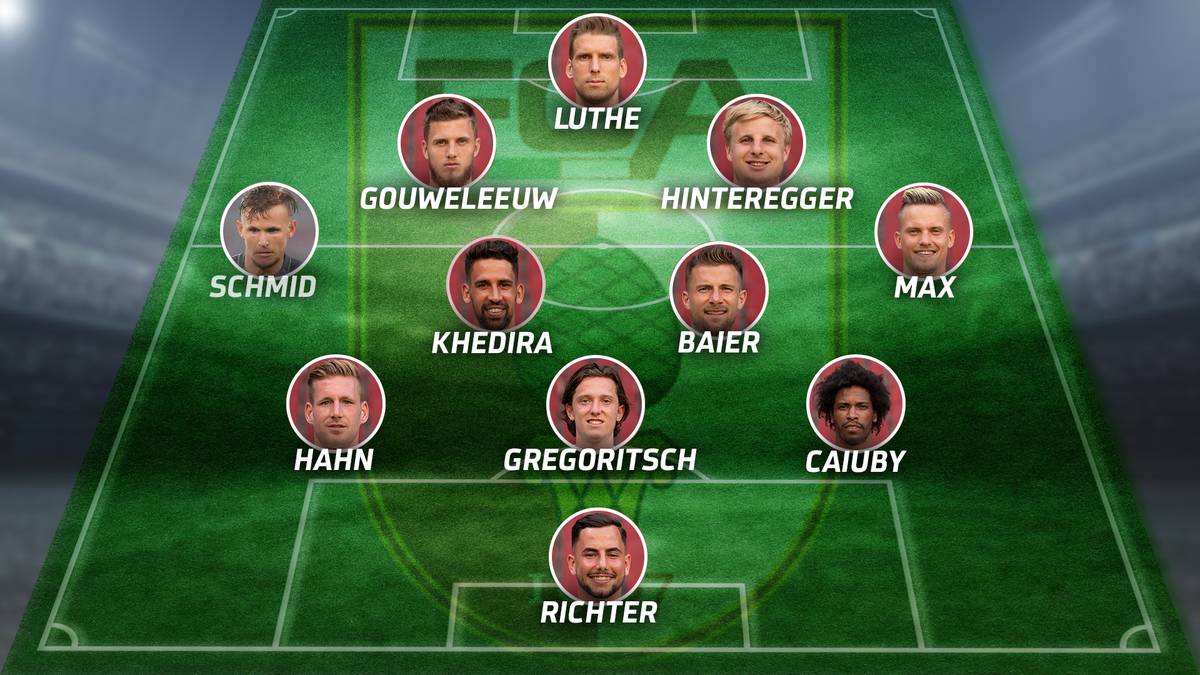 Fortuna Düsseldorf - FC Augsburg (Sa., 15.30 Uhr) - die Aufstellung des FC Augsburg