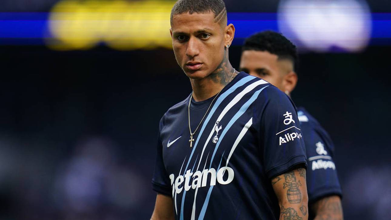 Richarlison fehlt im Premier-League-Aufgebot von Tottenham