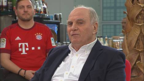 Uli Hoeneß prophezeit Eintracht Frankfurt im STAHLWERK Doppelpass eine gute Zukunft.  