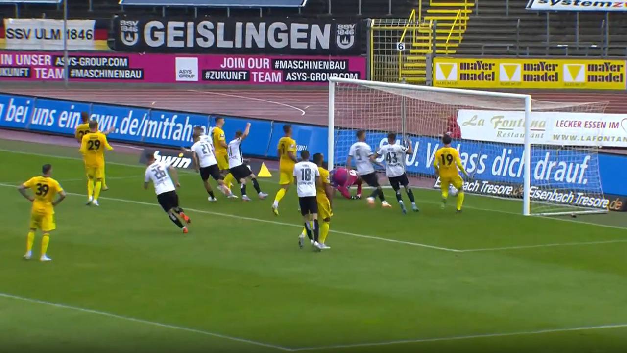 3. Liga: SSV Ulm 1846 - 1. FC Saarbrücken (Highlights)