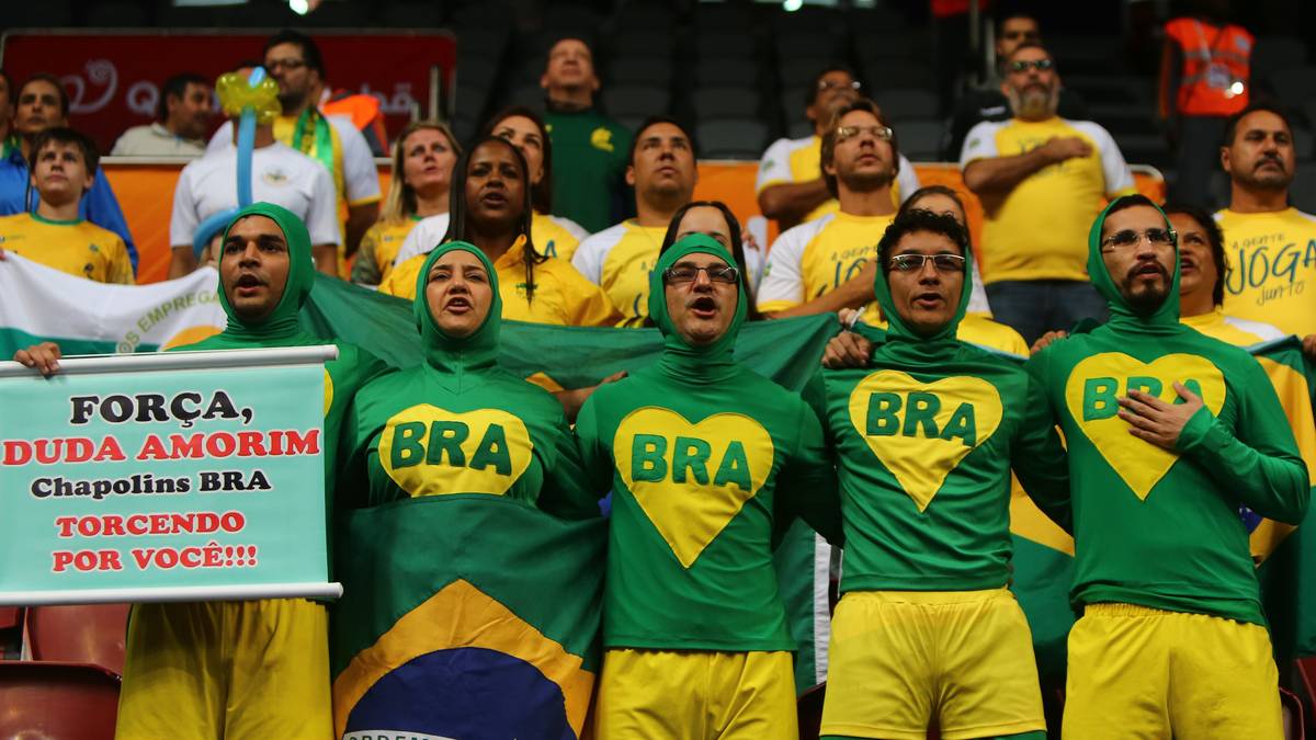 Die brasilianischen Fans haben ihre Mannschaft trotzdem ins Herz geschlossen