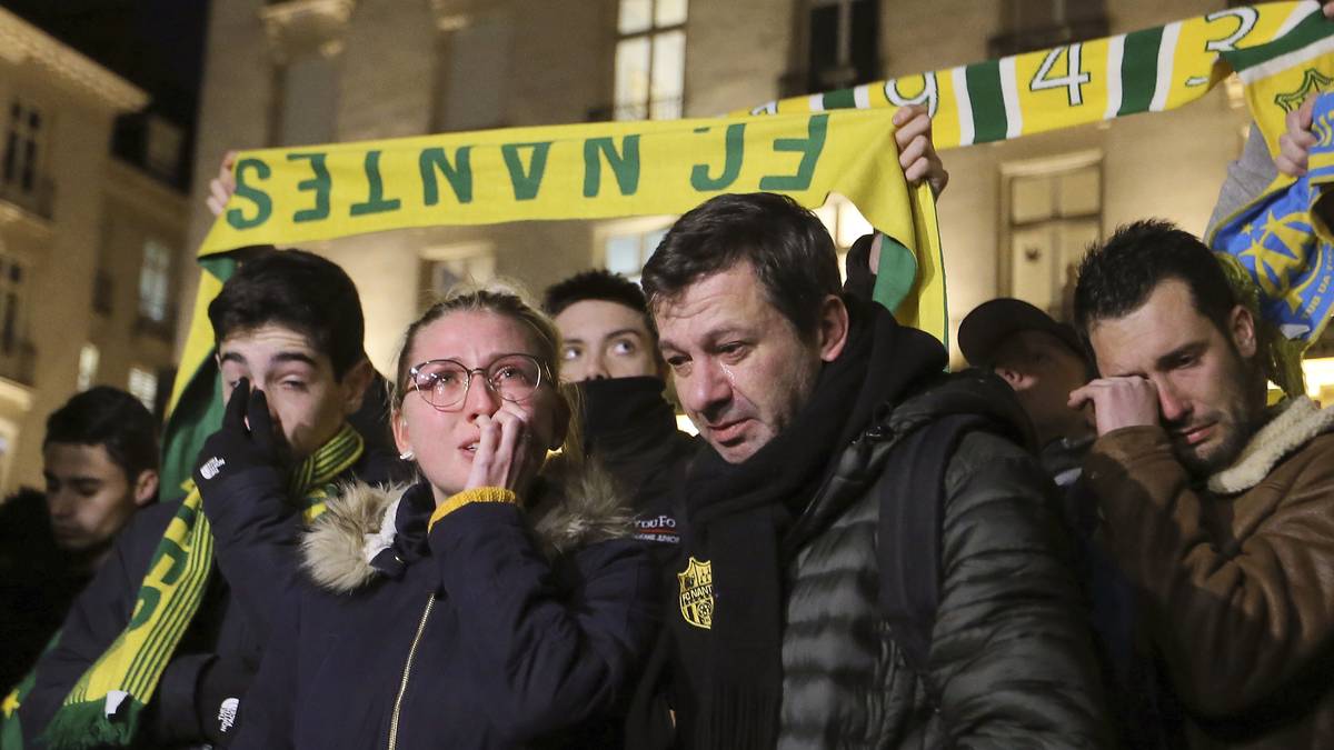 Fans des FC Nantes trauern um Emiliano Sala