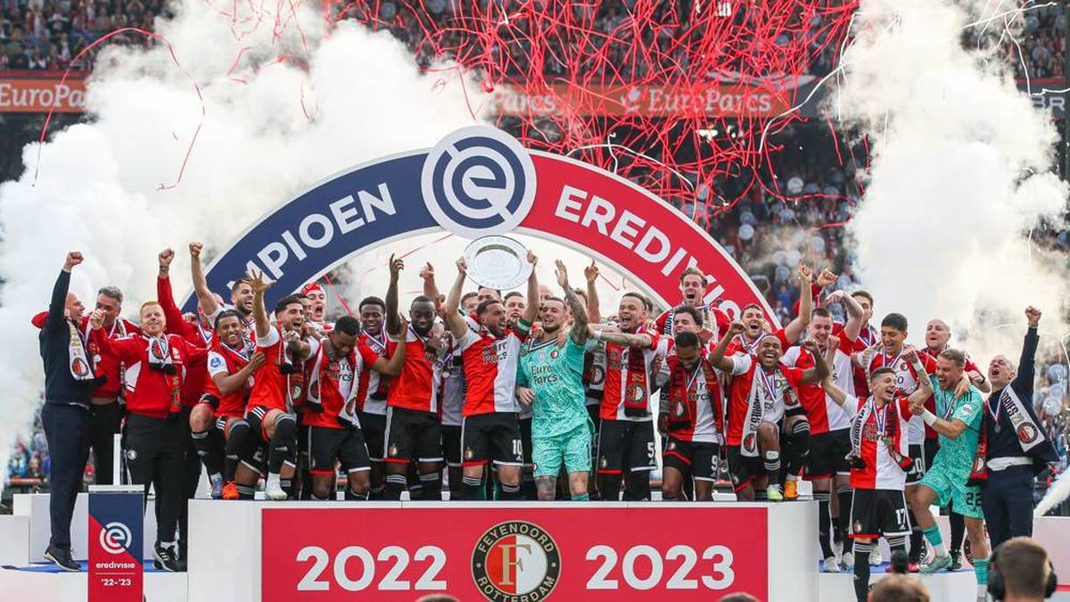 Feyenoord Rotterdam ist zum 16. Mal niederländischer Meister