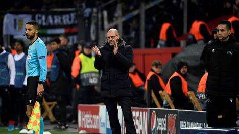 Leverkusen-Trainer Peter Bosz zieht nach dem Spiel gegen Juventus Turin ein positives Fazit.