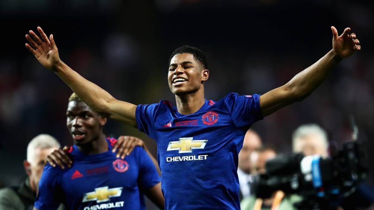 10. Marcus Rashford (Manchester United, Sturm)