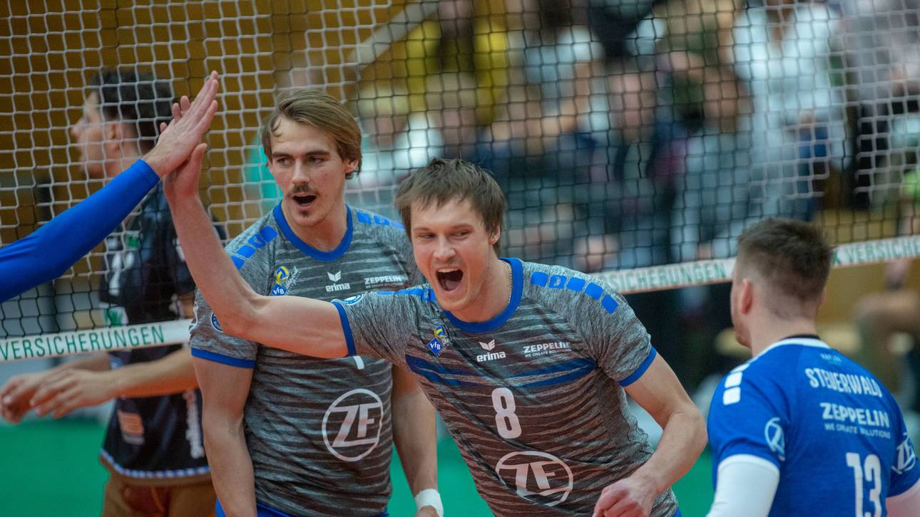 Friedrichshafen und Düren siegreich