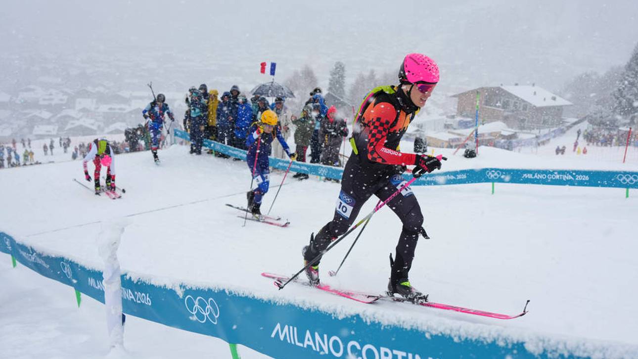 So sieht Skibergsteigen aus