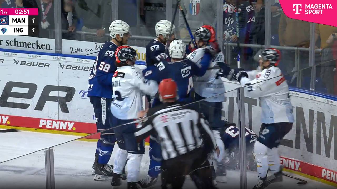 Adler Mannheim - ERC Ingolstadt (Highlights)