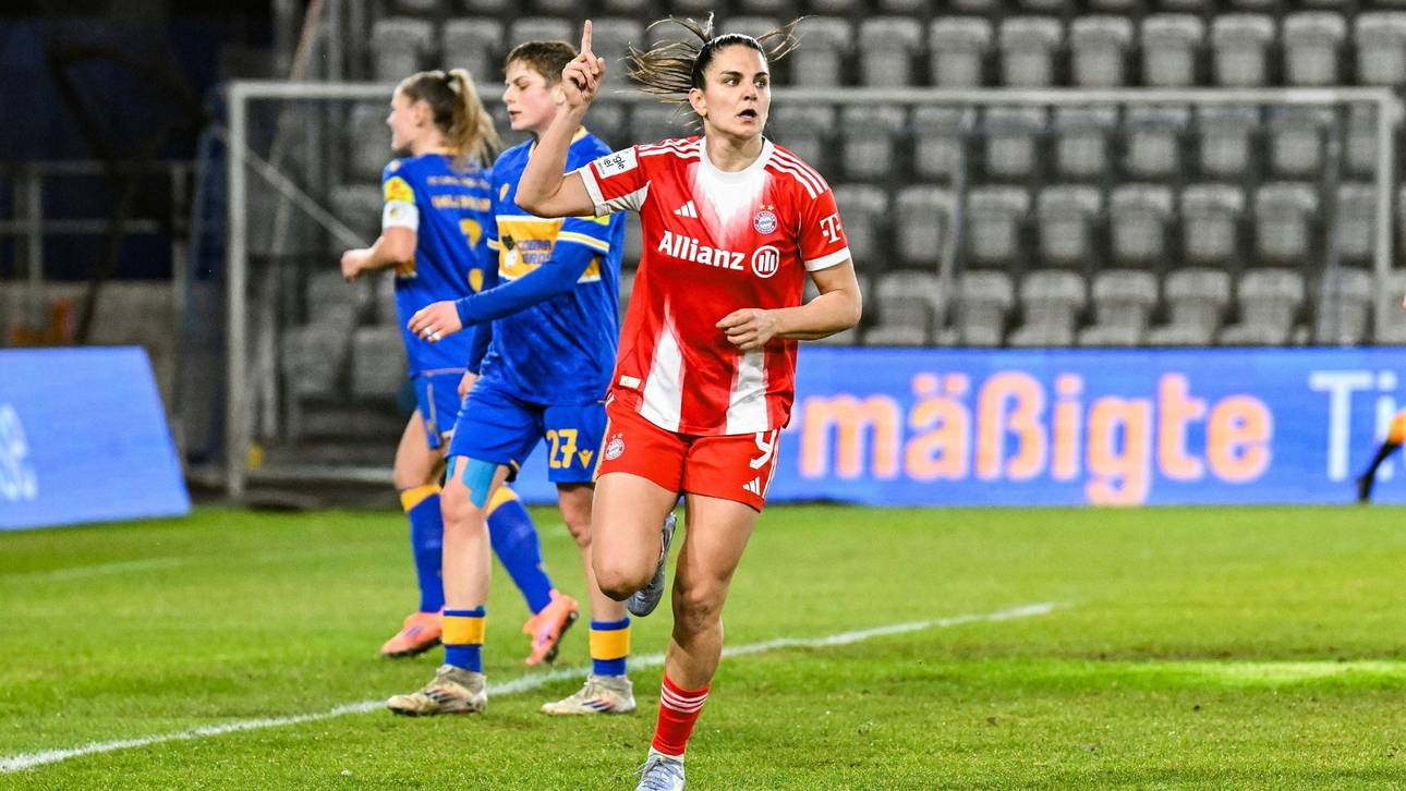 Bayern-Frauen feiern Kantersieg