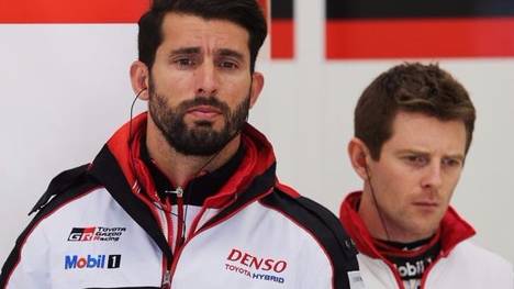 Jose-Maria Lopez (l.) bekommt in Le Mans neue Teamkollegen bei Toyota