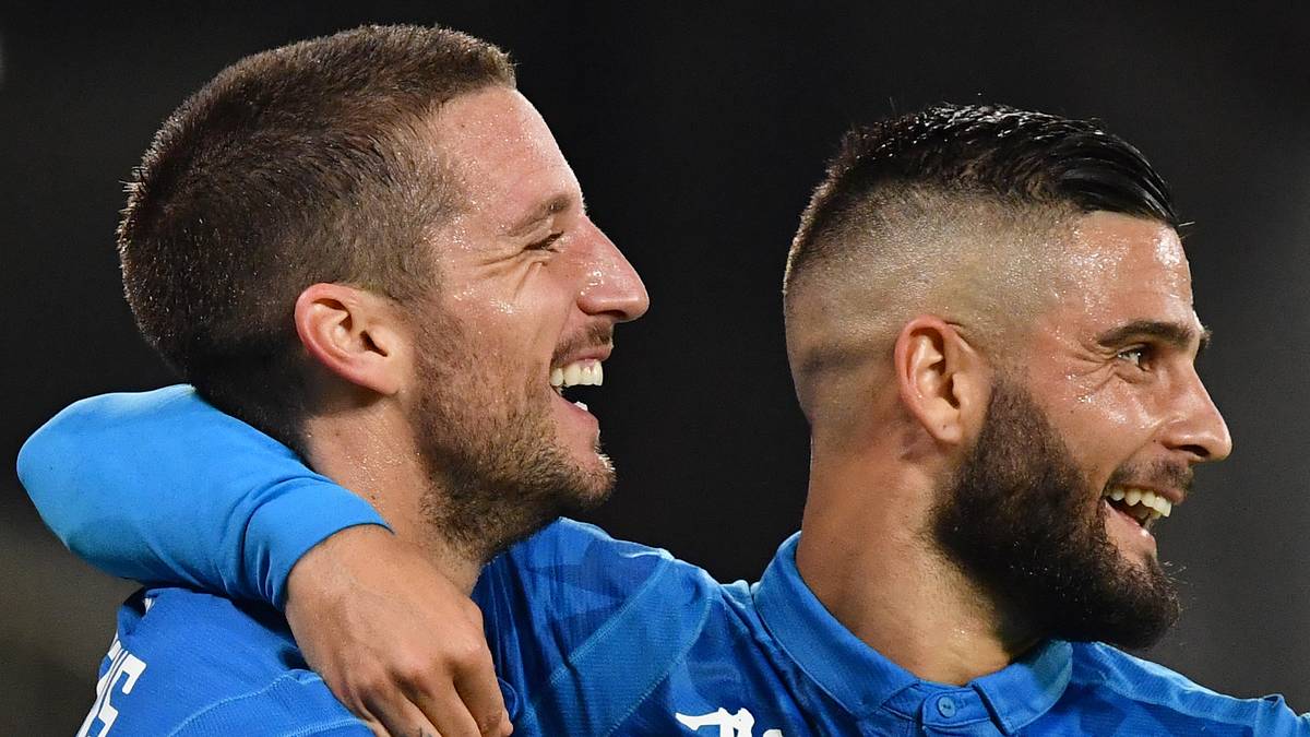 PLATZ 16: Dries Mertens (links) und Lorenzo Insigne (20, SSC Neapel): Insigne 7, 3
Mertens 7, 3